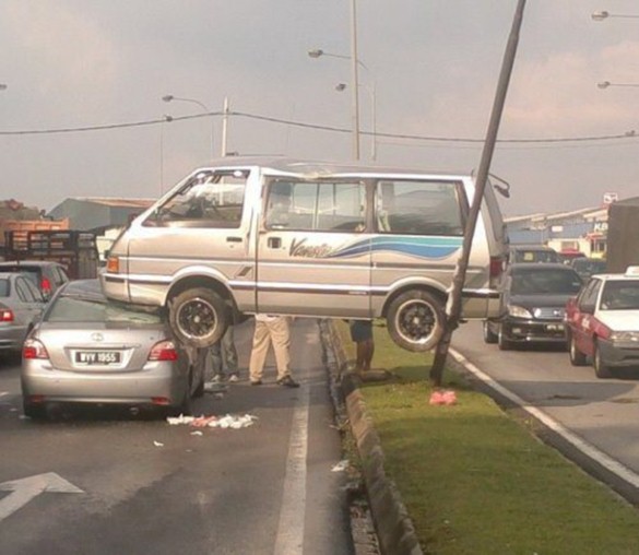 Kuriózne autonehody